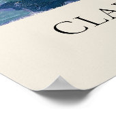 Claude Monet Seerosen Poster (Ecke)