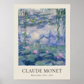 Claude Monet Seerosen Poster (Vorne)