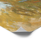 Claude Monet Seerosen Poster (Ecke)