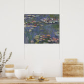 Claude Monet Seerosen Poster (Küche)