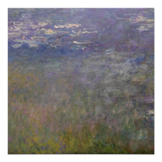 Claude Monet - Seerosen Poster (Vorderseite)