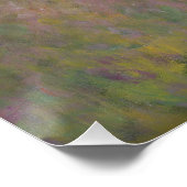 Claude Monet - Seerosen Poster (Ecke)