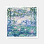 CLAUDE MONET - Seerosen Serviette (Vorderseite)