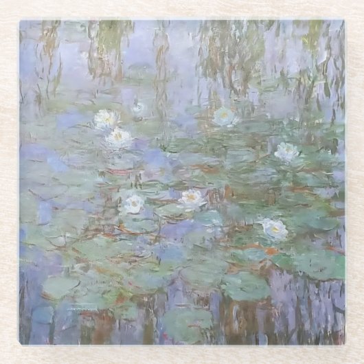 Claude Monet Seerosen Untersetzer (Vorderseite)