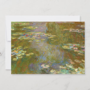 Claude Monet - Seerosenteich 1917 Dankeskarte