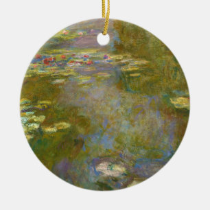 Claude Monet - Seerosenteich 1917 Keramik Ornament