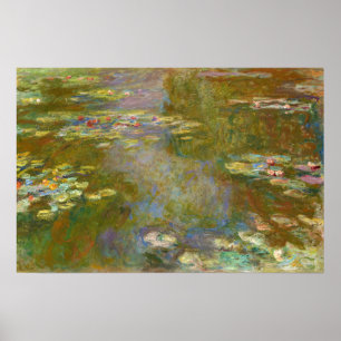 Claude Monet - Seerosenteich 1917 Poster
