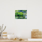 Claude Monet Seerosenteich Giverny Poster (Küche)