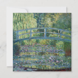 Claude Monet - Seerosenteich, Grüne Harmonie Einladung