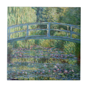 Claude Monet - Seerosenteich, Grüne Harmonie Fliese