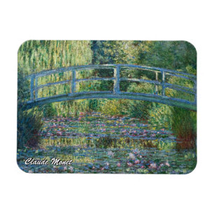 Claude Monet - Seerosenteich, Grüne Harmonie Magnet