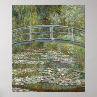 Claude Monet Seerosenteich (Japanische Brücke) Poster