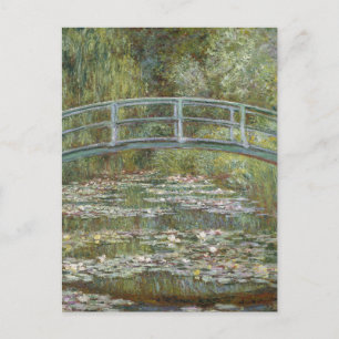 Claude Monet Seerosenteich (Japanische Brücke) Postkarte