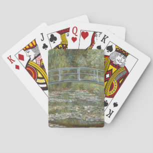 Claude Monet Seerosenteich (Japanische Brücke) Spielkarten