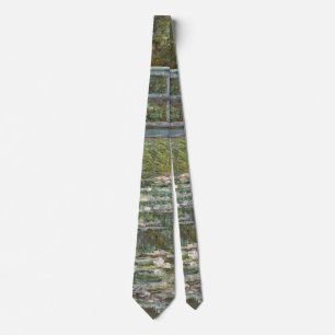 Claude Monet Seerosenteich (Japanische Fußgängerbr Krawatte