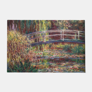Claude Monet - Seerosenteich, Rosa Harmonie Fußmatte