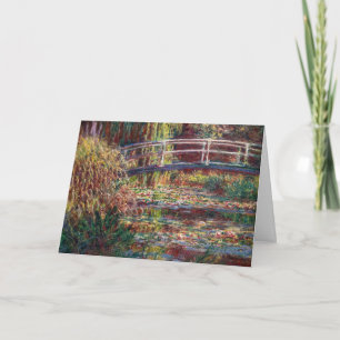 Claude Monet - Seerosenteich, Rosa Harmonie Karte