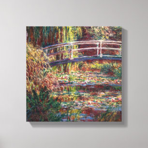 Claude Monet - Seerosenteich, Rosa Harmonie Leinwanddruck