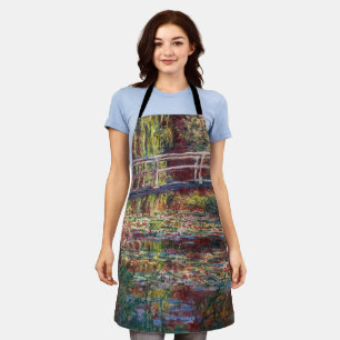 Claude Monet - Seerosenteich, Rosa Harmonie Schürze