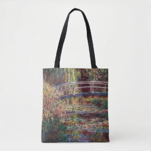 Claude Monet - Seerosenteich, Rosa Harmonie Tasche