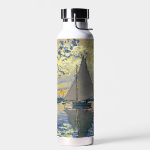 Claude Monet - Segelboot in Le Petit-Gennevilliers Trinkflasche