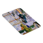 Claude Monet - Segelboote auf der Seine Magnet (Rechte Seite)