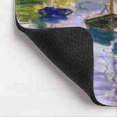 Claude Monet - Segelboote auf der Seine Mousepad (Ecke)