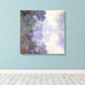 Claude Monet - Seine am Giverny, Morgennebel Leinwanddruck (Insitu (Holzboden))