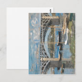 Claude Monet Seine Argenteuil Seinebr?cke bei Arge Postkarte (Vorne/Hinten)