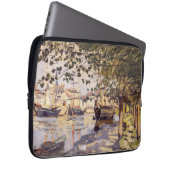 Claude Monet. Seine in Rouen Laptopschutzhülle (Vorne Rechts)