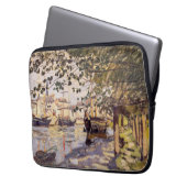 Claude Monet. Seine in Rouen Laptopschutzhülle (Vorderseite Links)