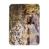 Claude Monet. Seine in Rouen Magnet (Vertikal)