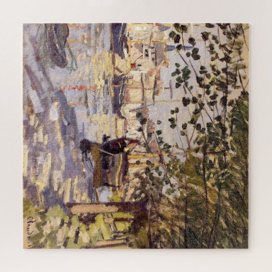 Claude Monet. Seine in Rouen Puzzle (Horizontal)