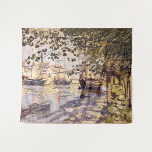 Claude Monet. Seine in Rouen Wandteppich