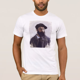 Claude Monet - Selbstportrait in Beret T-Shirt