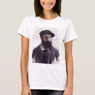 Claude Monet - Selbstporträt in Barett 1886 T-Shirt