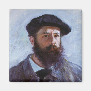 Claude Monet-Selbstporträt Magnet