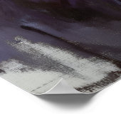 Claude Monet, Selbstporträt mit Barett, Poster (Ecke)