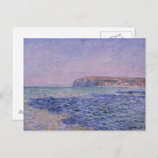 Claude Monet - Shadows on the Sea Postkarte (Vorne/Hinten)