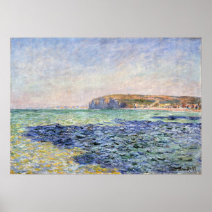 Claude Monet Shadows on the Sea, The Cliffs Poster