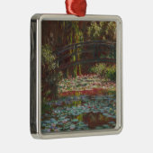Claude Monet Silbernes Ornament (Rechts)