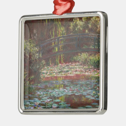 Claude Monet Silbernes Ornament (Links)
