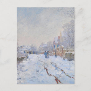 Claude Monet // Snow at Argenteuil Postkarte