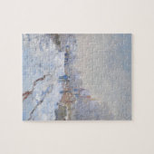 Claude Monet // Snow at Argenteuil Puzzle (Horizontal)