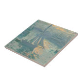 Claude Monet - Sonnenaufgang Fliese (Seite)
