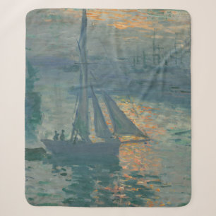 Claude Monet Sonnenaufgang Marine Segelboot Impres Sherpadecke