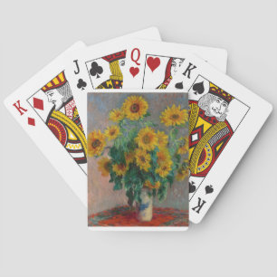 Claude Monet, Sonnenblume Spielkarten