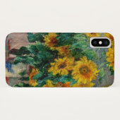 Claude Monet - Sonnenblumen Case-Mate iPhone Hülle (Rückseite (Horizontal))