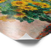 Claude Monet - Sonnenblumen Fotodruck (Ecke)