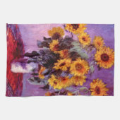 Claude Monet: Sonnenblumen Handtuch (Horizontal)